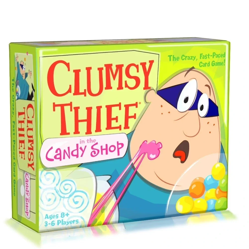 Clumsy Thief in The Candy Shop Game Kids Math Card Game Ages 8+ FACTORY‎ SEALED